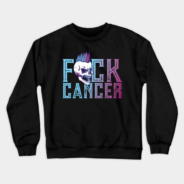 Fuck Cancer - Survivor Crewneck Sweatshirt by rumsport